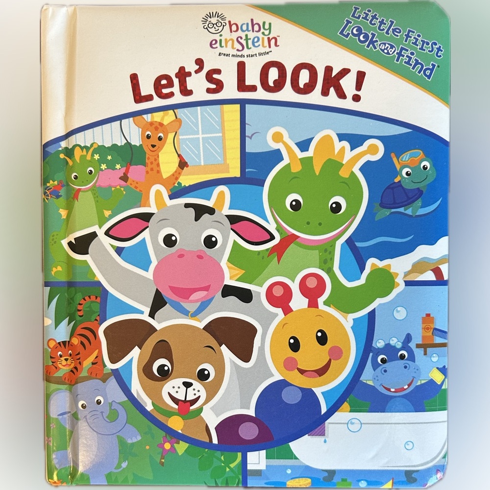 BUNDLE & SAVE🎉 Baby Einstein Let's Look Little Padded Board Book